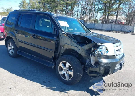 2009 Honda Pilot Ex-L из США, поврежденный, VIN 5FNYF48699B012325